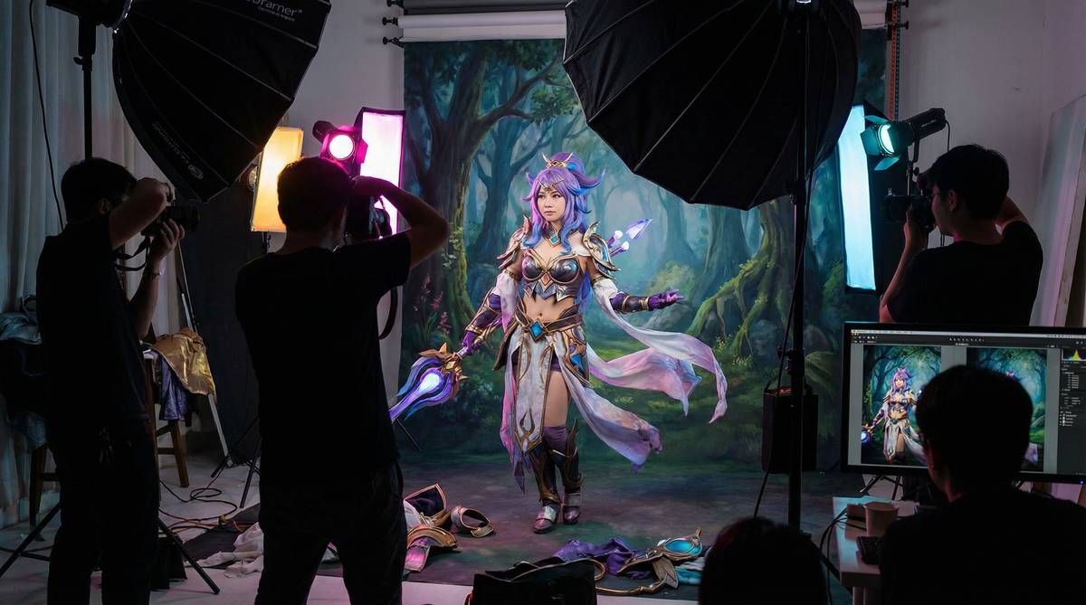 反差美女cosplay视频合集